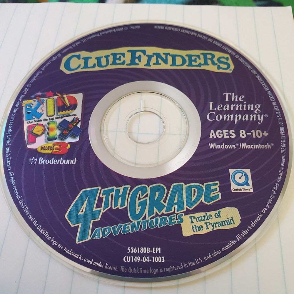 ClueFinders 4th Grade Adventures: Puzzle of the Pyramid pc game